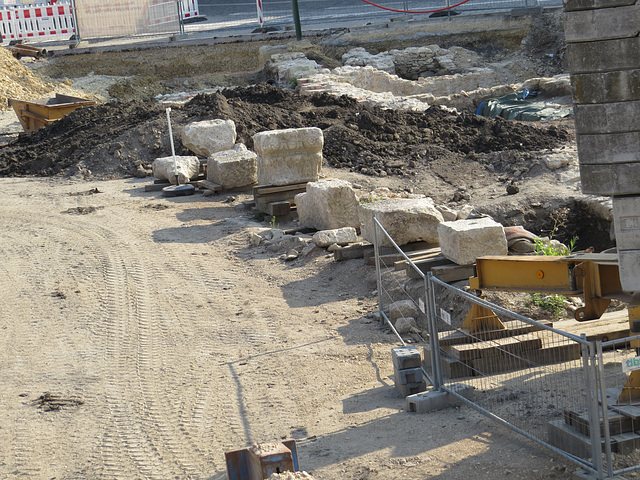 Ratisbonne, Sankt-Georgen-Platz : fouilles et travaux, 3