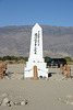 Cemetery obelisk, Manzanar.