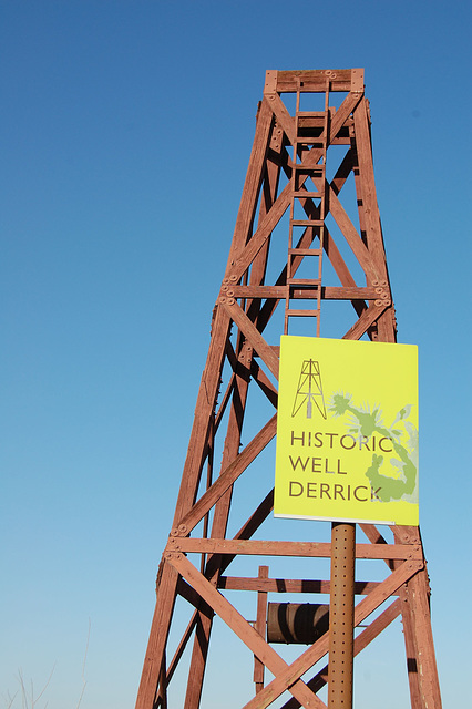 Historic (water) well derrick