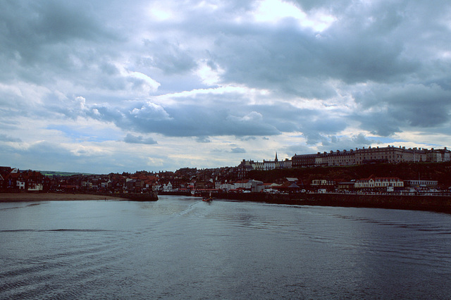 Whitby Harbor Evening