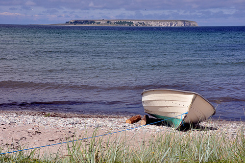 Vavle bay with Lilla Karlsö in the background.