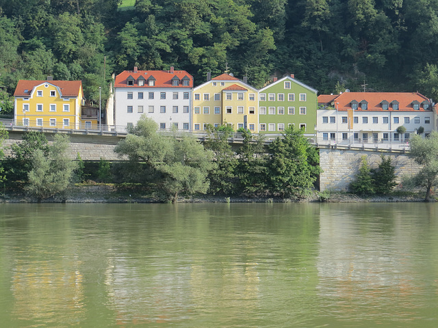 Passau, rive gauche.