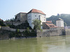 Partie inférieure de la forteresse Veste Niederhaus.
