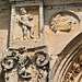 Adam - Sculpture du portail de l'église de Baillou - Loir-et-Cher