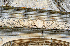 Sculptures du portail de l'église de Baillou - Loir-et-Cher