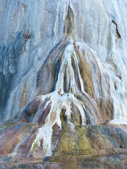 Orange Spring Mound, Mammoth Hot Springs, Wyoming