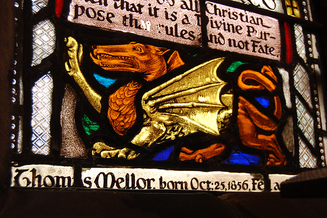 Window by Harold Rhodes, North Aisle of All Saints Church, Leek, Staffordshire