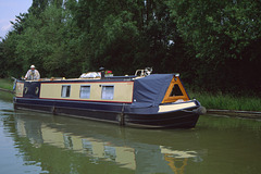 Canal Boat near Milton Keynes