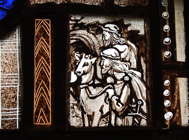 Window by Harold Rhodes, North Aisle of All Saints Church, Leek, Staffordshire