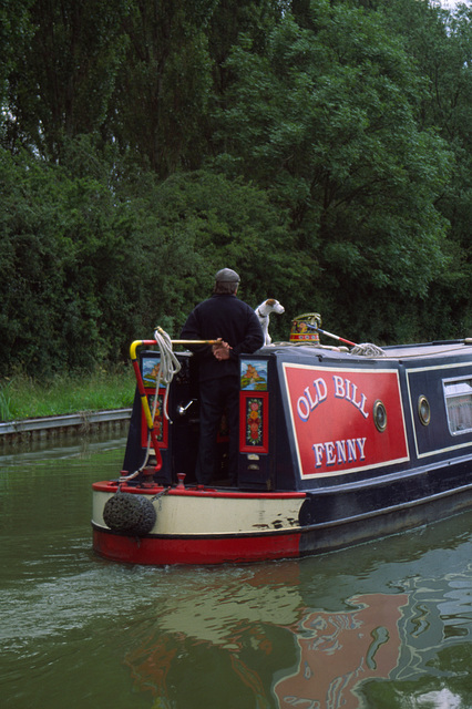 Canal Boat near Milton Keynes