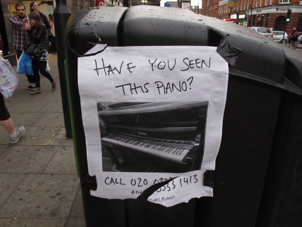 Have you seen this piano?