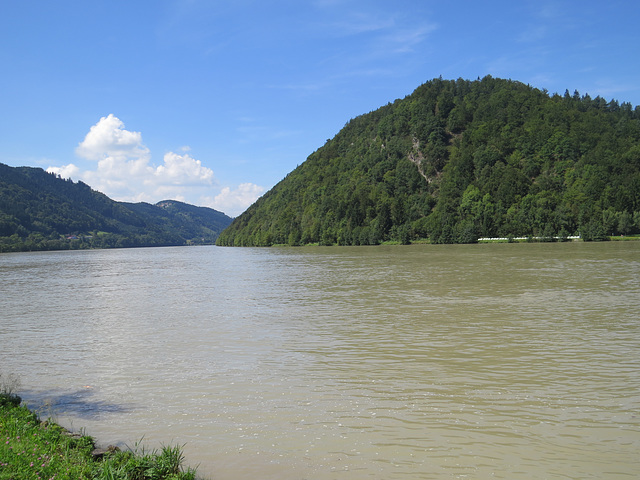 Le Danube en amont d'Oberrana