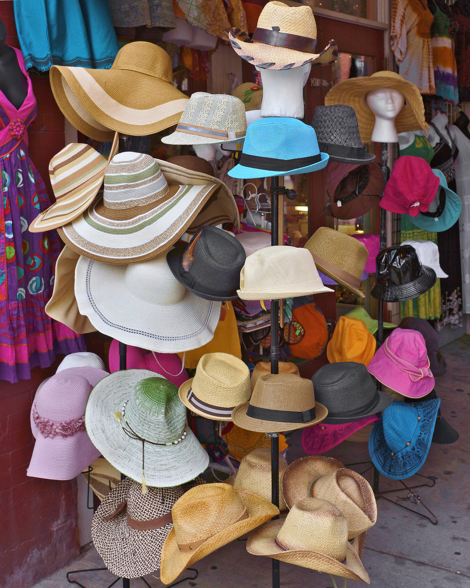 Hat Rack – Penn Avenue, Strip District, Pittsburgh, Pennsylvania