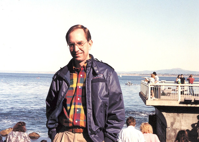 Mary and Rick in Monterey, 1993