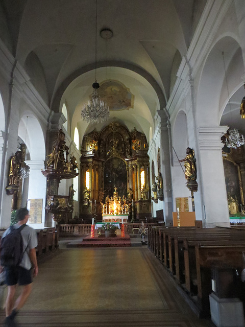 Linz : alte Dom, l'intérieur.