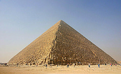 Piramido de Keopso (Ĥufu) en Gizeh (Gizo)