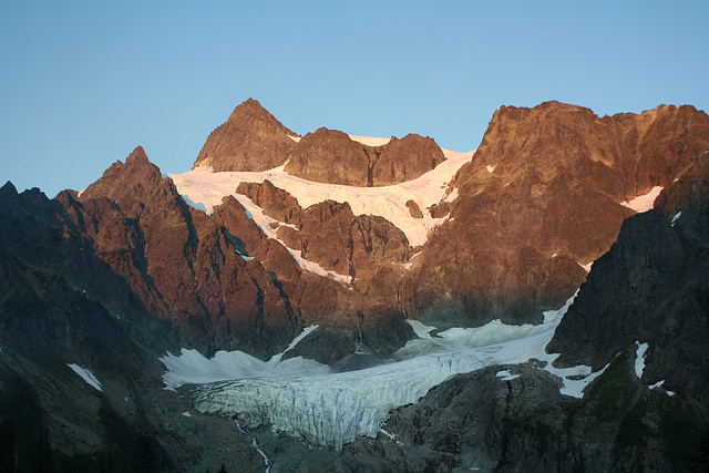 Last Light on Mount Shuksan