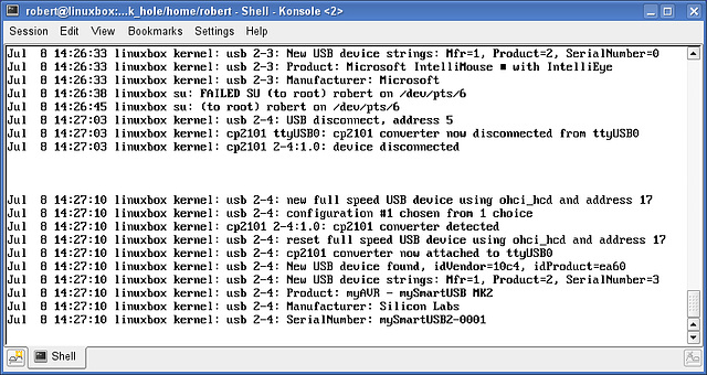 mySmartUSB MK2 on openSUSE 11