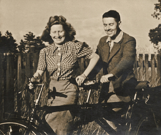 My parents and their love of cycling