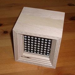 box with led matrix