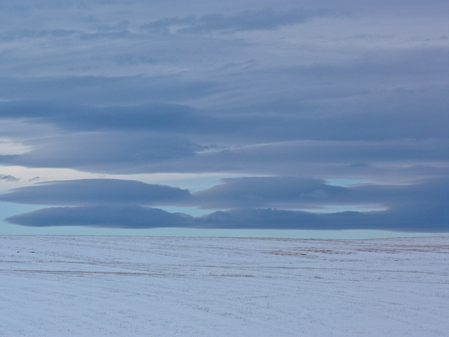 Where the earth meets the skies