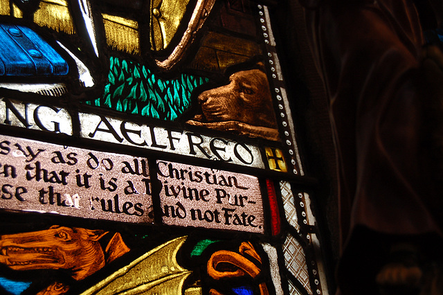 Window by Harold Rhodes, North Aisle of All Saints Church, Leek, Staffordshire