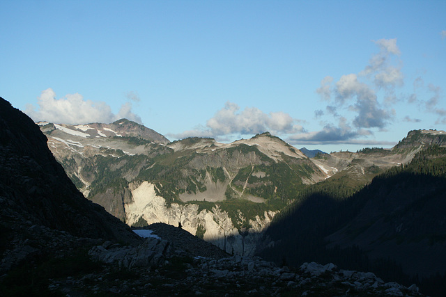 Sunrise in the North Cascades