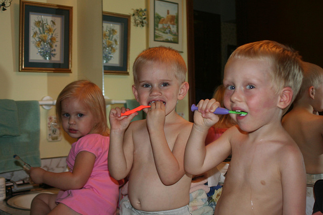 Tooth Brushing Trio