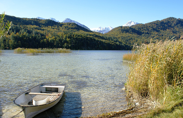 Klares Wasser am Weissensee. ©UdoSm