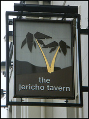 Jericho Tavern pub sign