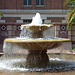 Fountain by Doheny Library at USC, July 2008