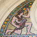 Side Mosaic on an Entrance to Dohney Library at USC, July 2008