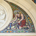 Side Mosaic on an Entrance to Dohney Library at USC, July 2008