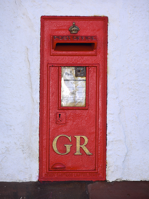 Isle of Man 2013 – Postbox from the time of George V