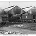 SR A1X class 0-6-0T 32640 & Lord Nelson class 4-6-0 30865 Sir John Hawkins on Eastleigh Shed - 1960