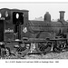 LSWR Beattie 2-4-0 well tank 30585 Eastleigh Shed 1960