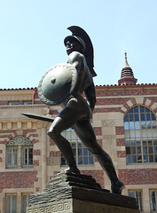 Statue of Tommy Trojan at USC, July 2008