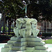 Youth Triumphant Sculpture and Fountain at USC, July 2008
