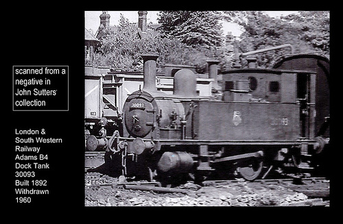 ipernity: LSWR class B4 0-4-0T 30093 c1960 - by Phil Sutters