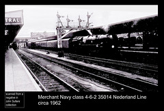 SR 35014 Nederland Line at Exeter Central c1962