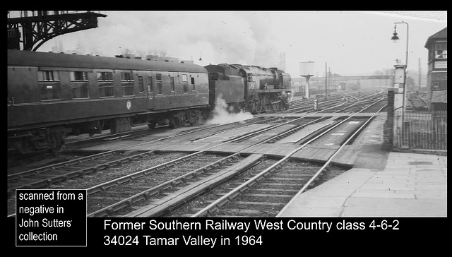 SR 4-6-2 34034 Tamar Valley 1964