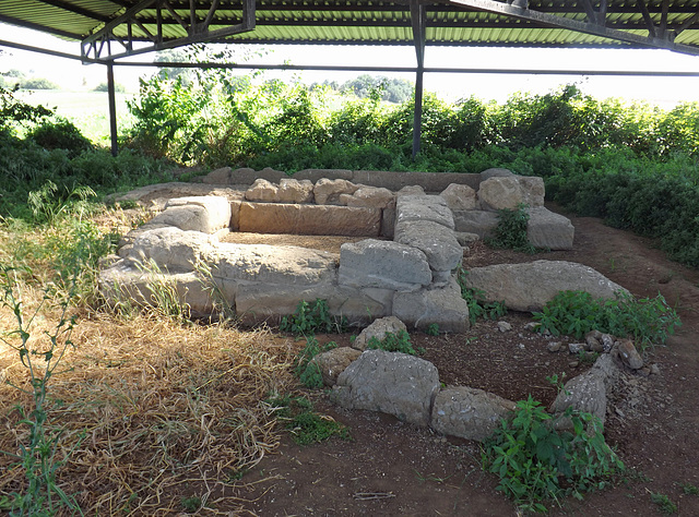 The Heroon of Aeneas at Lavinium, June 2012