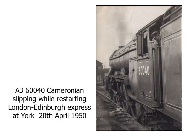 A3 60040 Cameronian York 20 4 1950