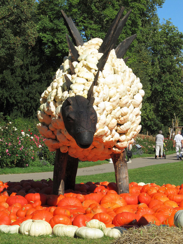 Kürbisausstellung 2011 - Stegosaurus