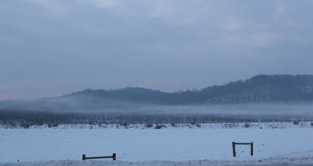 Still morning at the Hocking River