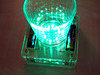 Mood light coaster - and a glass