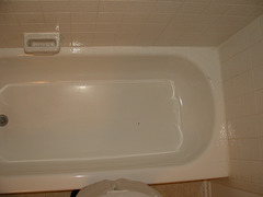 1st apartment - bath tub
