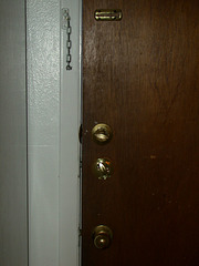 1st apartment - security locks