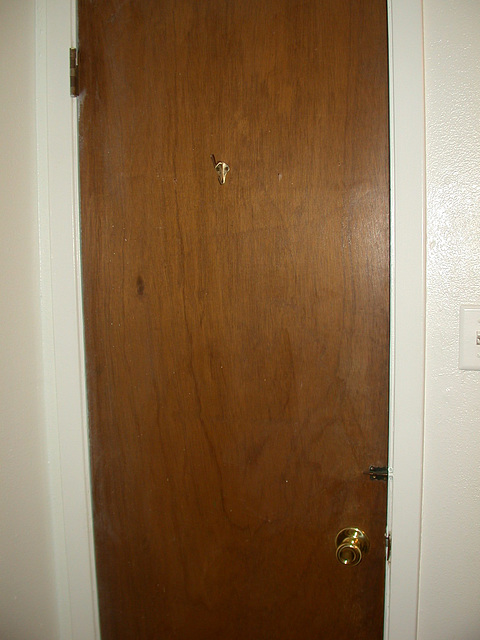 1st apartment - some door