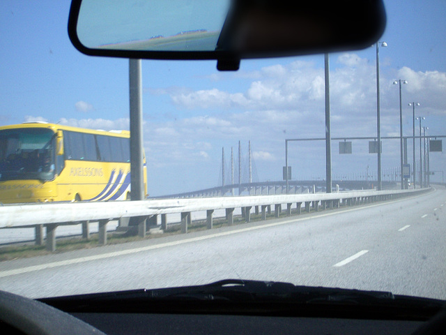 Øresund Bridge to Sweden